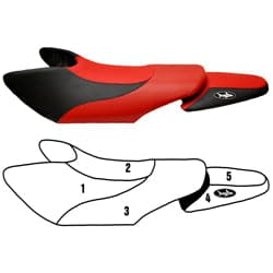 Seat cover for Honda 2002-2007 F12, F12X