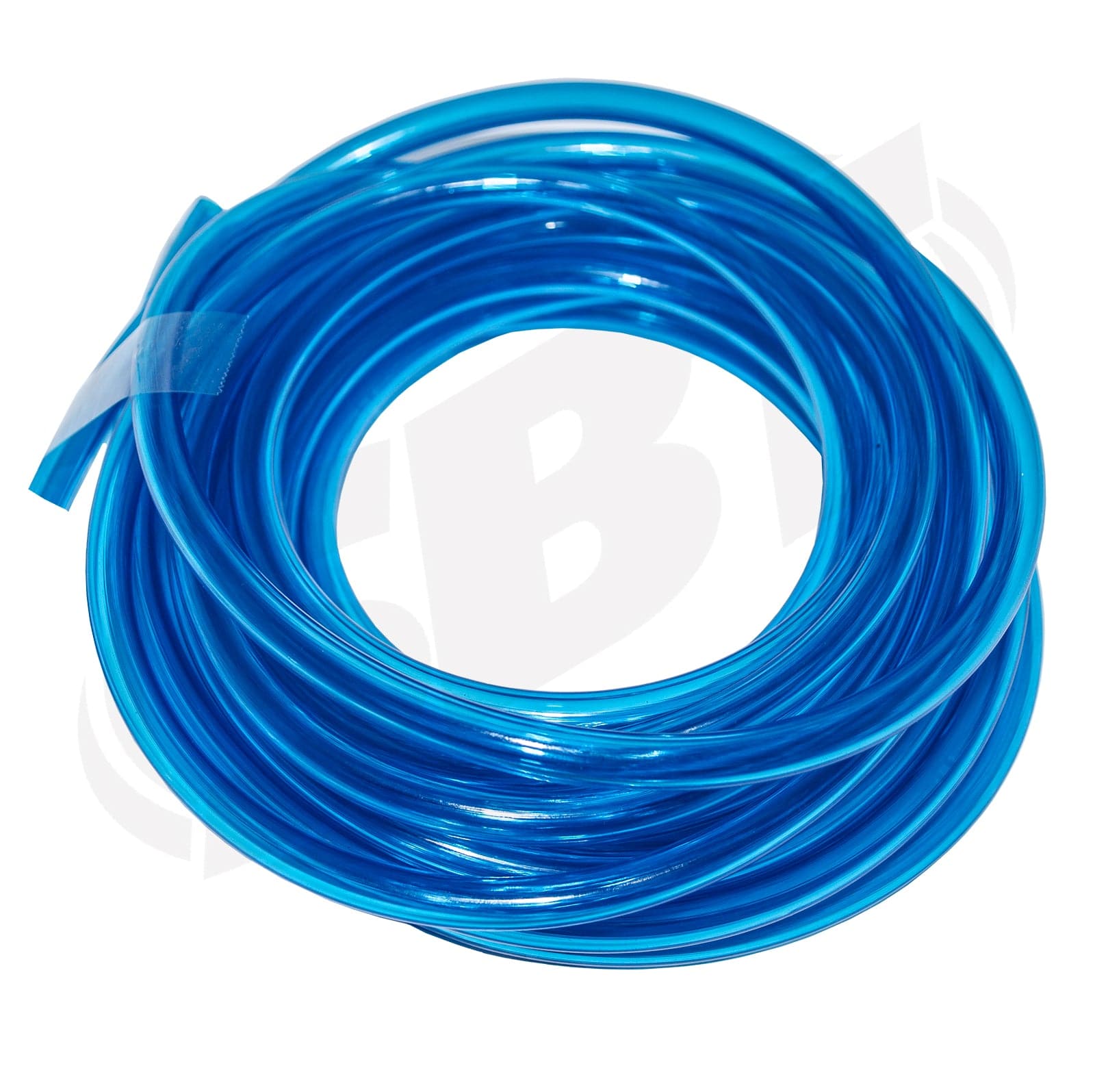 Fuel Line -25'  1/4" Clear Blue