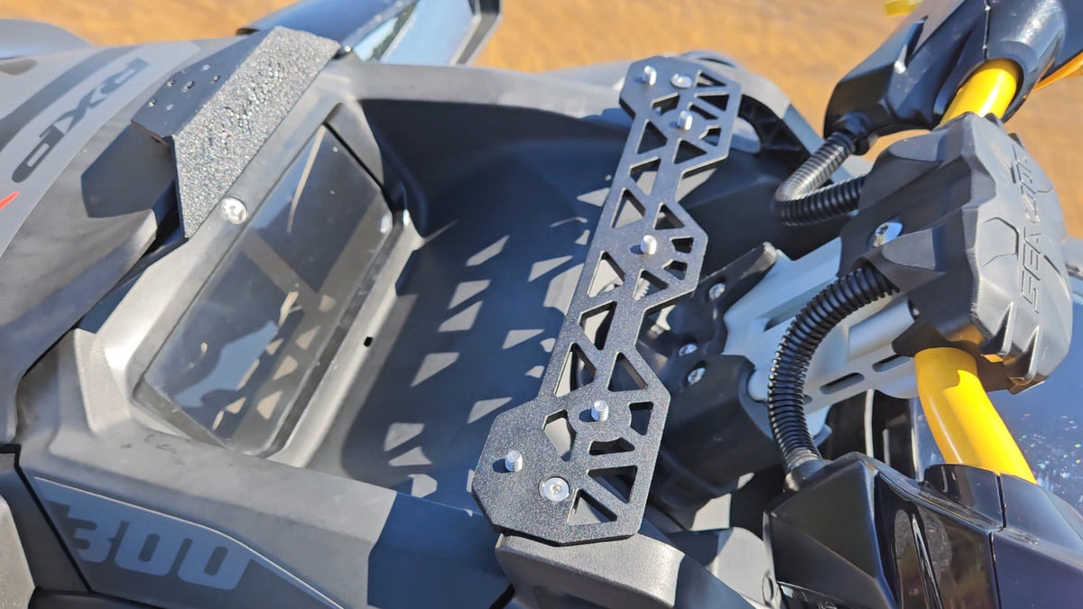 Riptide Rogue Seadoo Aluminum Action Camera Dash Mount Insta 360 Go Pro Fits 2021+ RXP-X &amp; 2024+ GTR-X 300