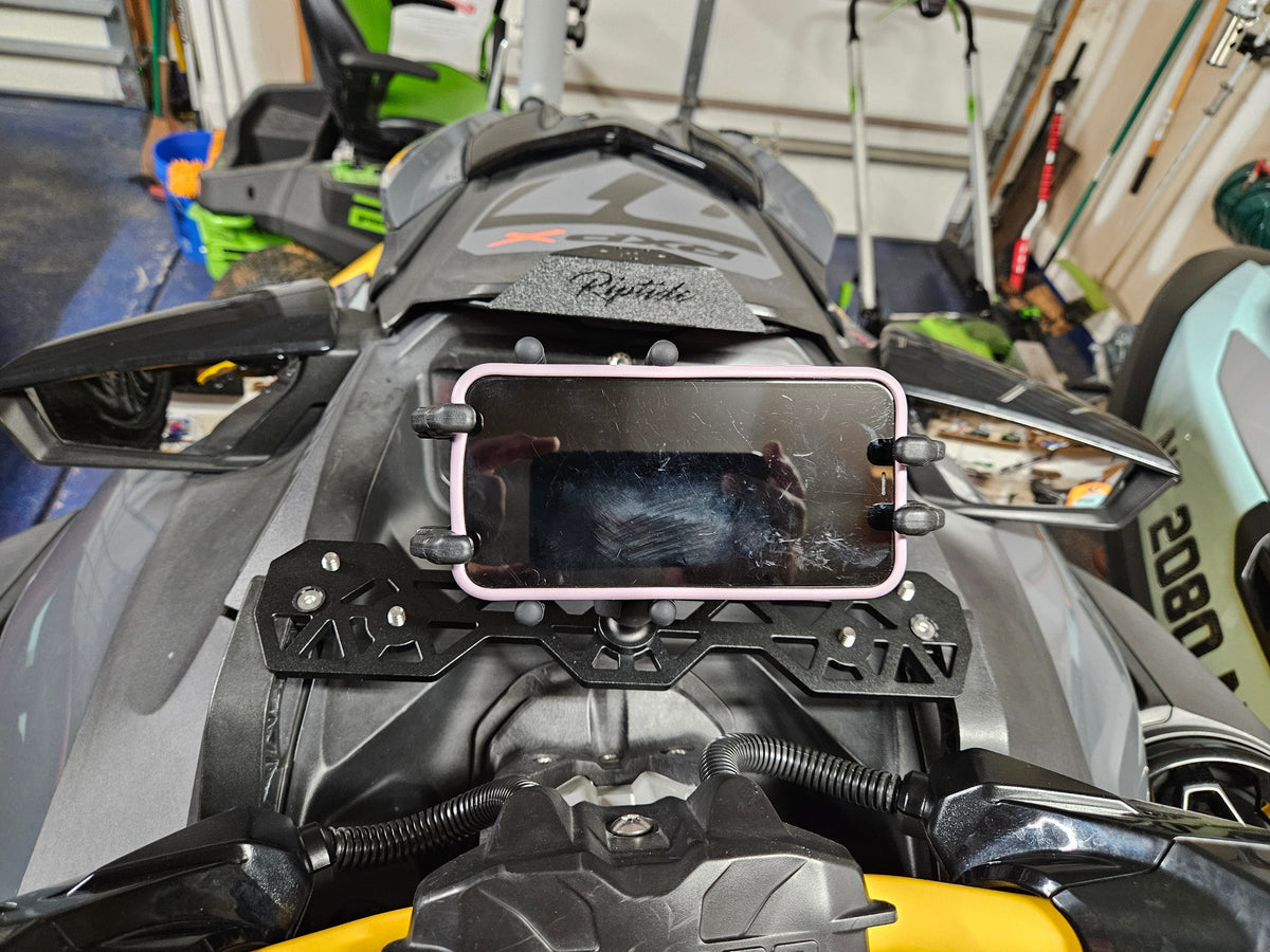 Riptide Rogue Seadoo Aluminum Action Camera Dash Mount Insta 360 Go Pro Fits 2021+ RXP-X &amp; 2024+ GTR-X 300