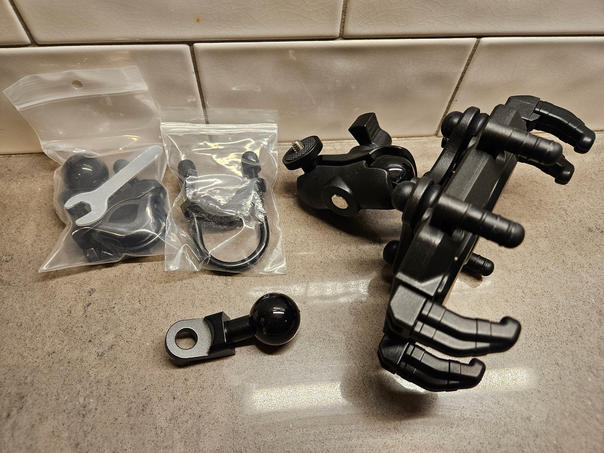 Riptide Rogue Seadoo Aluminum Action Camera Dash Mount Insta 360 Go Pro Fits 2021+ RXP-X &amp; 2024+ GTR-X 300