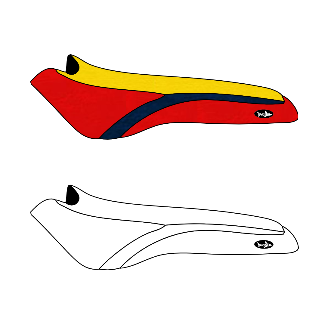 Seat cover for Sea-Doo 1993-1996 XP/1994-1999 SP, SPX, SPI