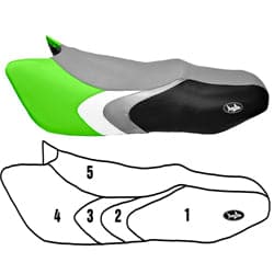 Seat cover for Kawasaki 2002-2005 STX-R/2003-2005 STX 12F 15F/ 2006 STX 900/2009-2010 STX