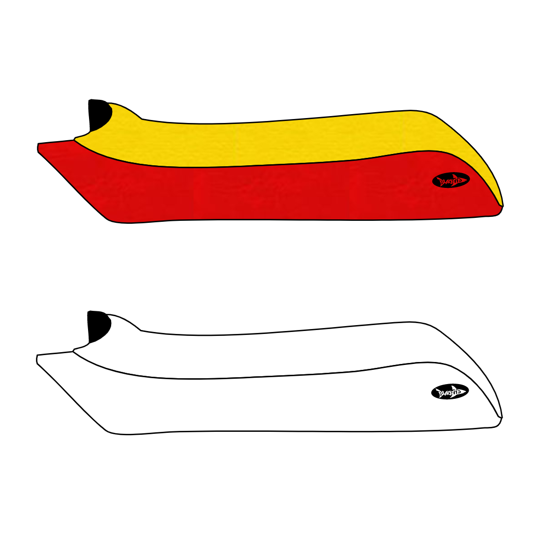 Seat cover for Yamaha 1990-1997 Wave Runner III