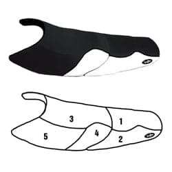 Seat cover for Yamaha 1998 XL1200/ 1998-1999 XL760/ 1999-2004 XL700