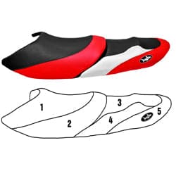 Seat cover for Yamaha 2001 XL 1200/2002-2004 XLT 1200/2002-2004 XLT 800/2004 XL 800