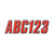 Hardline Series 800 Registration Set, Red/Black Outline