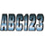 Hardline Letter/Number Kit Chrome/Black Outline CF Series 300