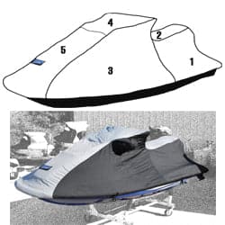 Custom Storage cover for Sea-Doo 2004-2005 GTI/ GTI LE/ GTI LE RFI