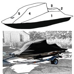Custom Storage cover for Sea-Doo 2004-2011 RXP