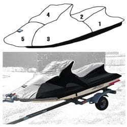 Custom Storage cover for Kawasaki 1997-1999 1100 STX/ 1999-2000 900 STX