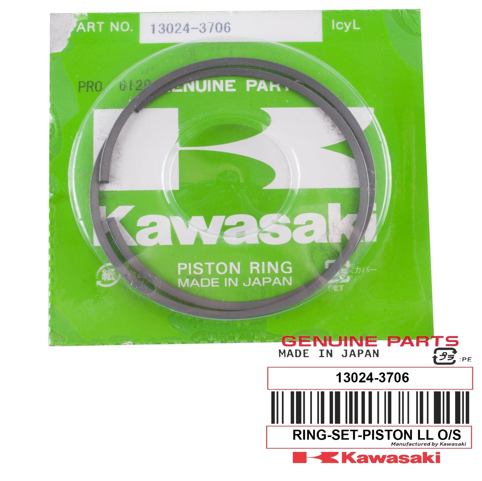 13024-3706 RING-SET-PISTON LL O/