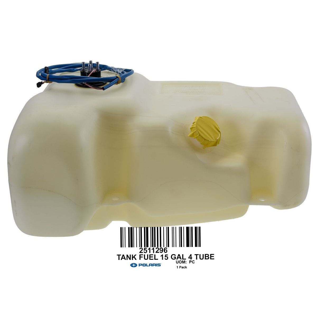 TANK FUEL 15 GAL 4 TUBE