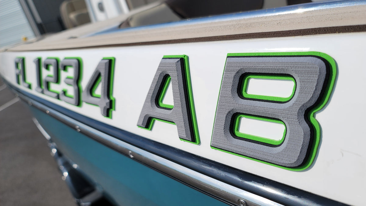 3D Registration Numbers
