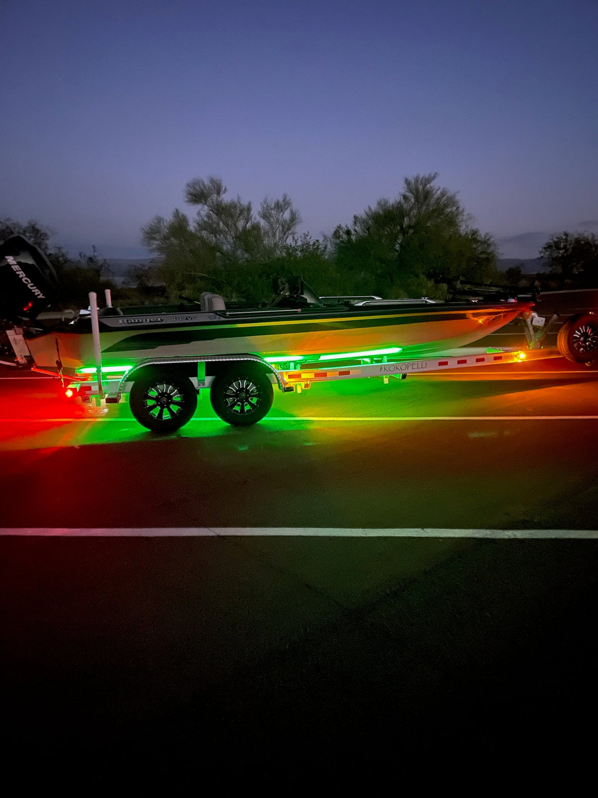 2X4 XP Gatorbak Bunk System with Multi Color LED Lighting- Assembly Required