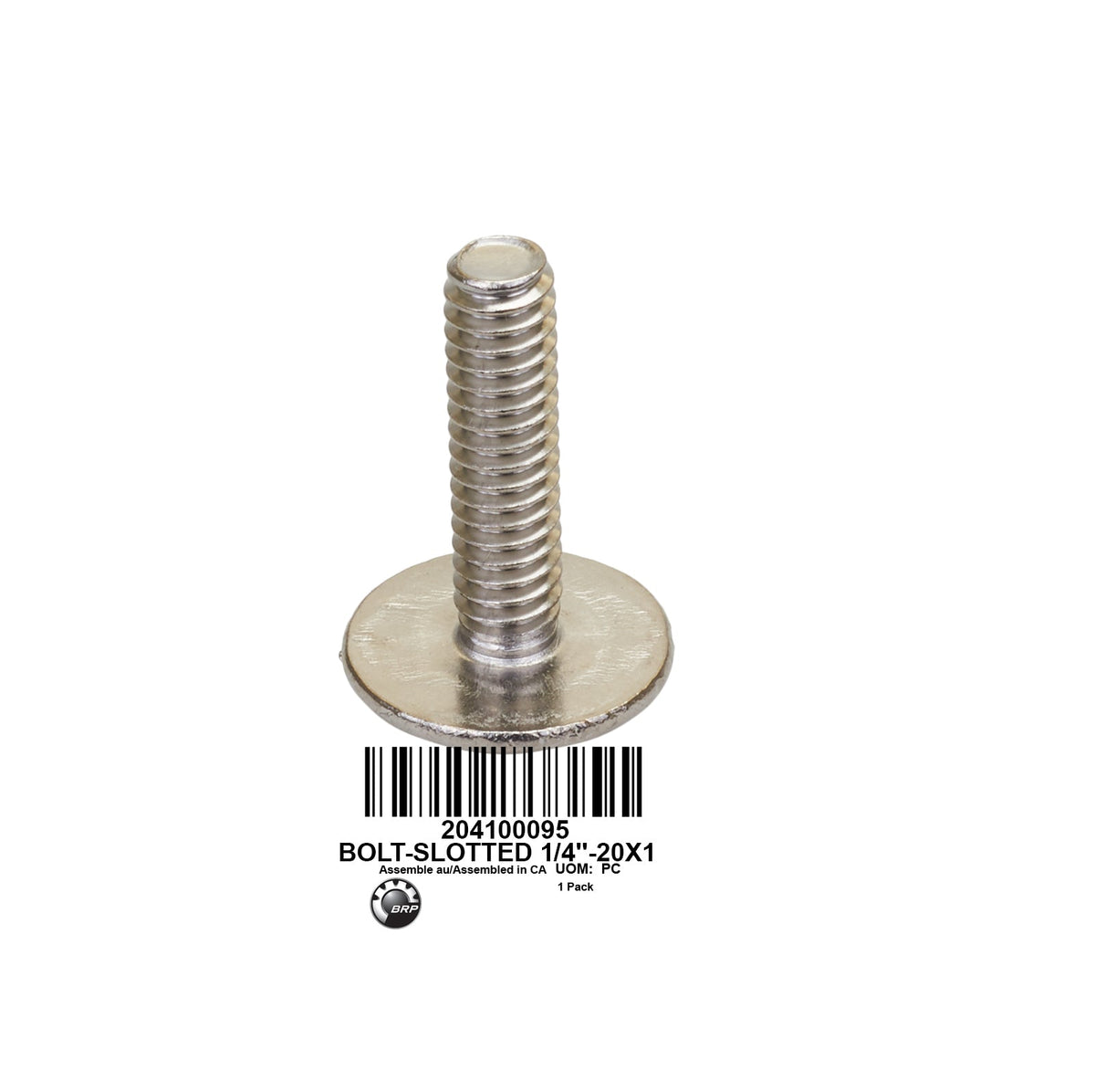 BOLT-SLOTTED 1/4&#39;&#39;-20X1