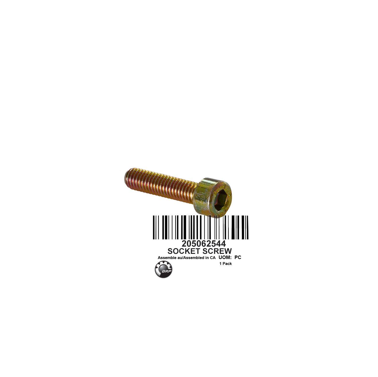 SOCKET HEAD SCREW M6X25