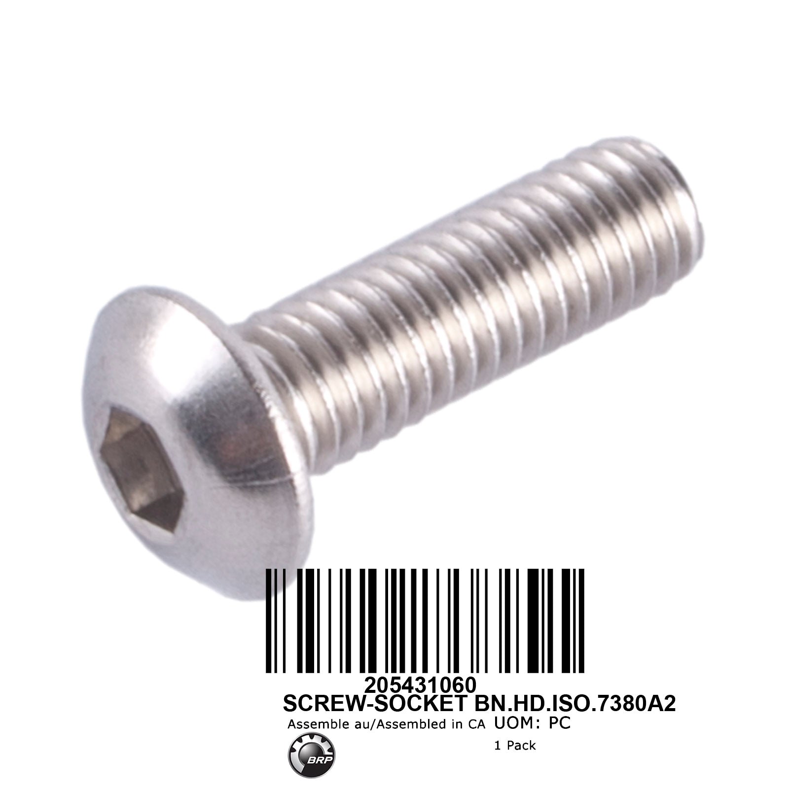 SCREW-SOCKET BN.HD.ISO.7380A2