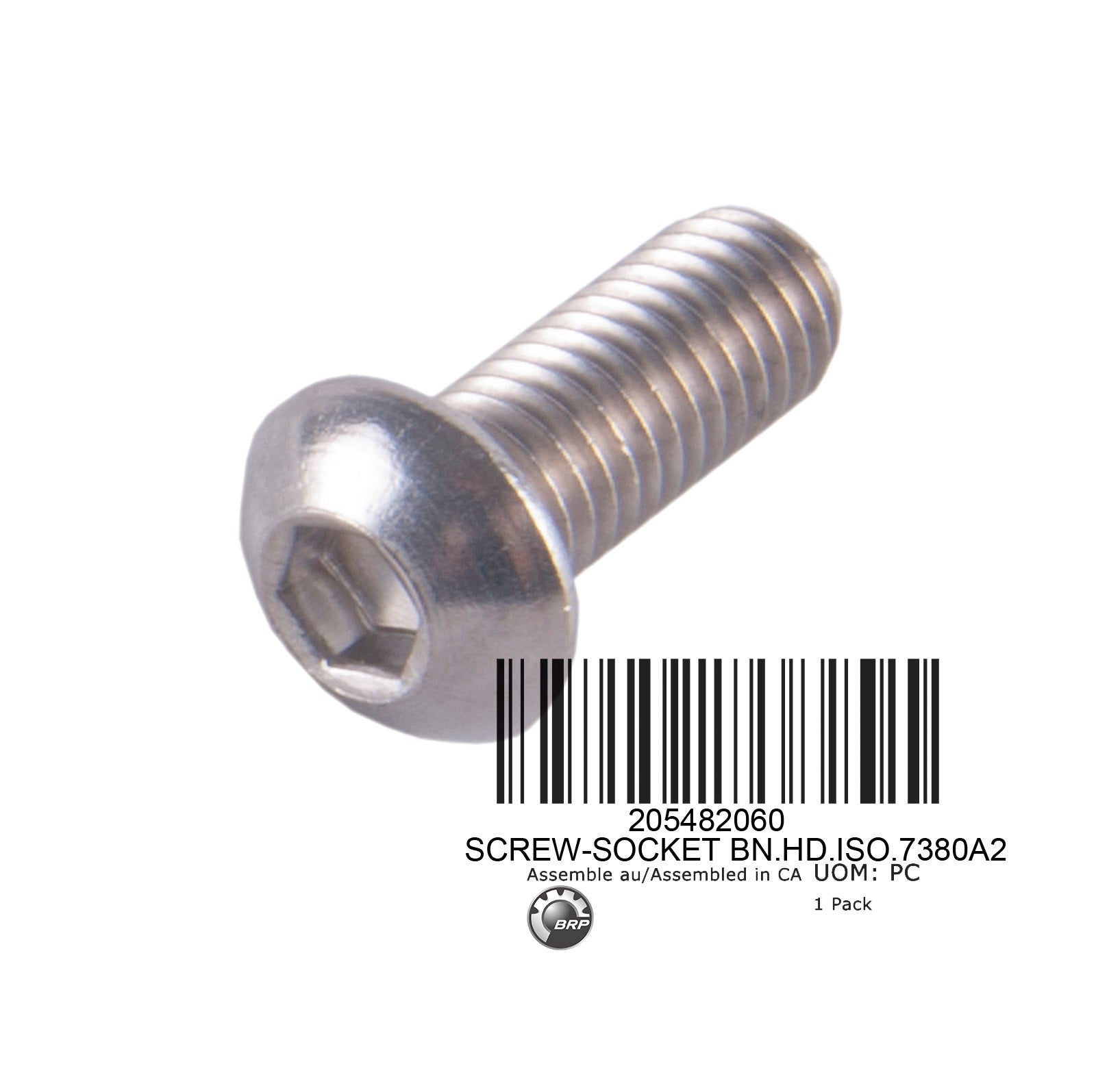 SCREW-SOCKET BN.HD.ISO.7380A2