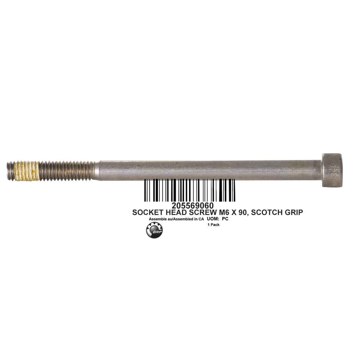 SOCKET HEAD SCREW M6 VINTAGE