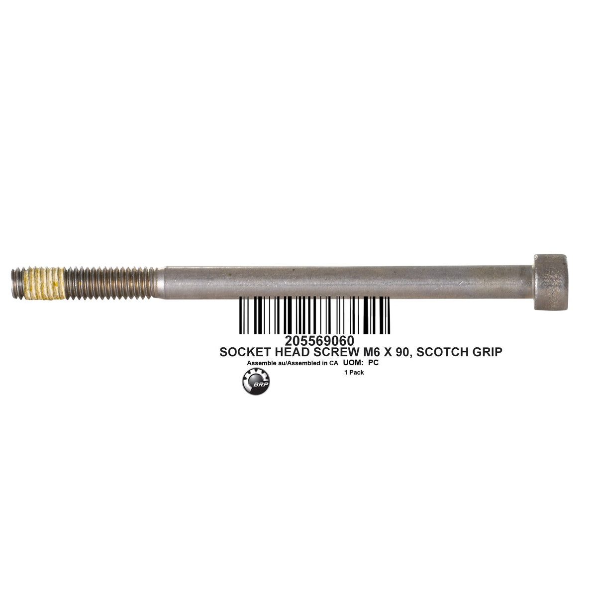 SOCKET HEAD SCREW M6 VINTAGE