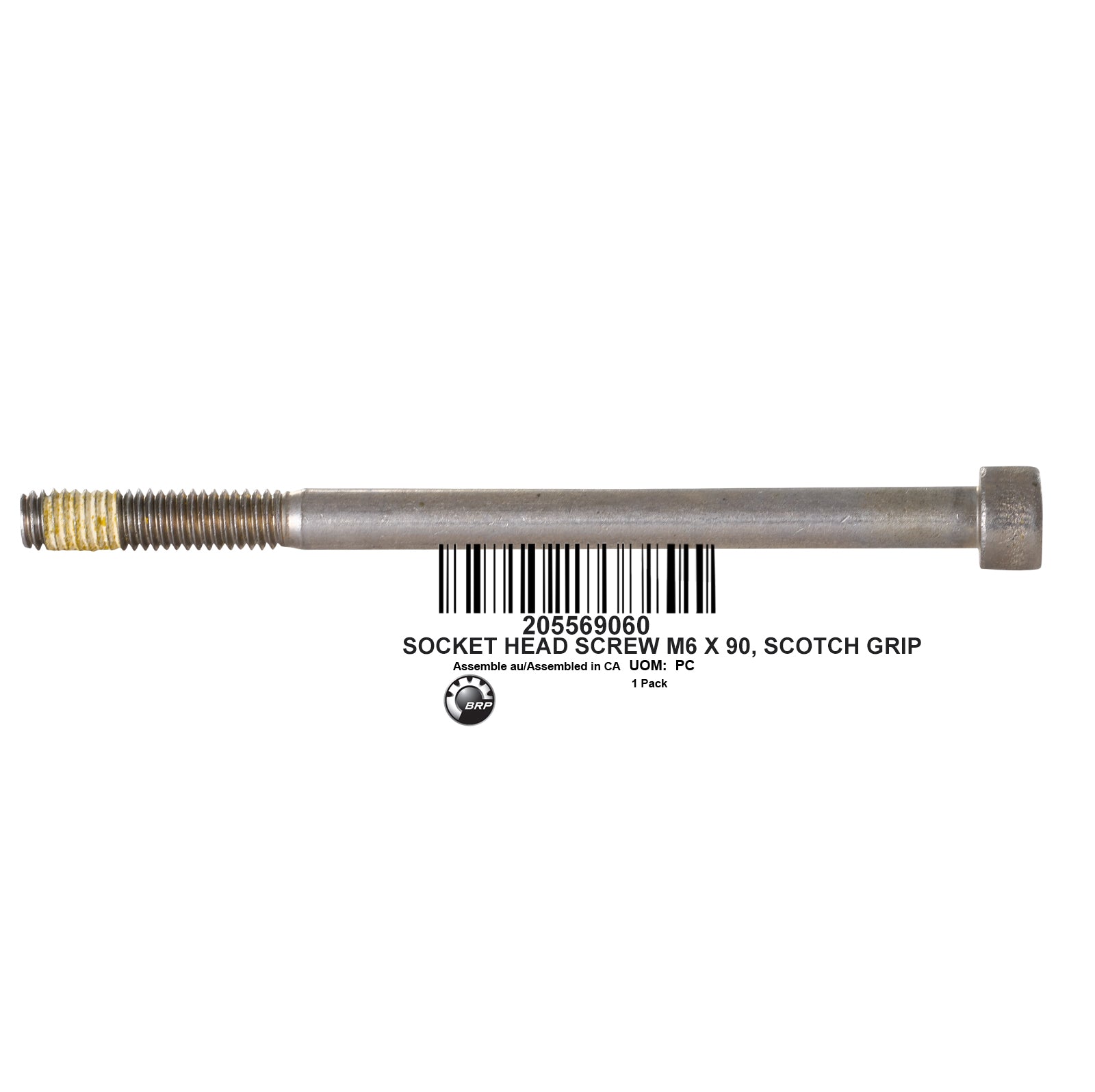 SOCKET HEAD SCREW M6 VINTAGE