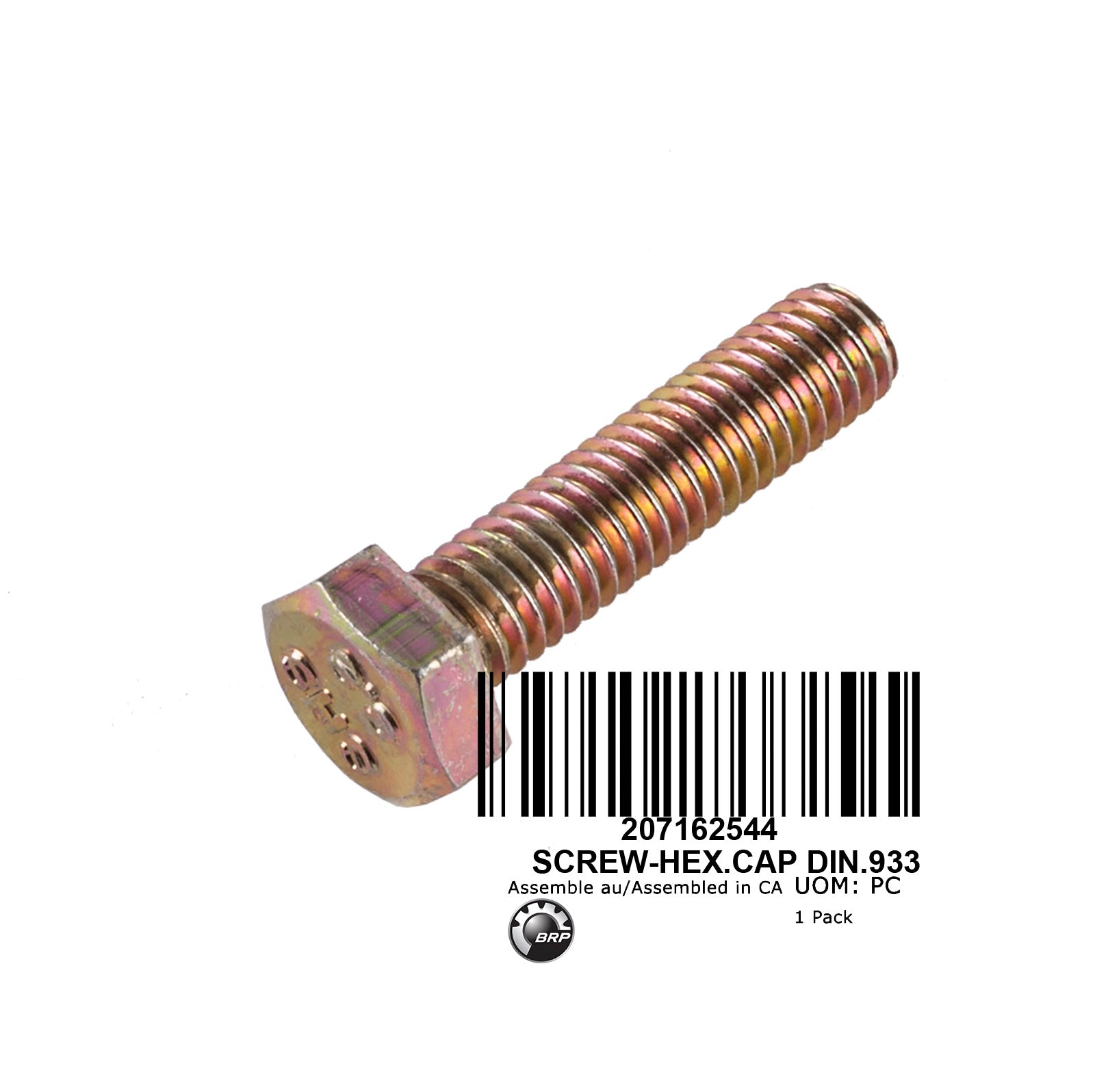 SCREW-HEX.CAP DIN.933