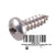 SCREW-TAPP.PAN HD.PH.DIN.7981C-A2