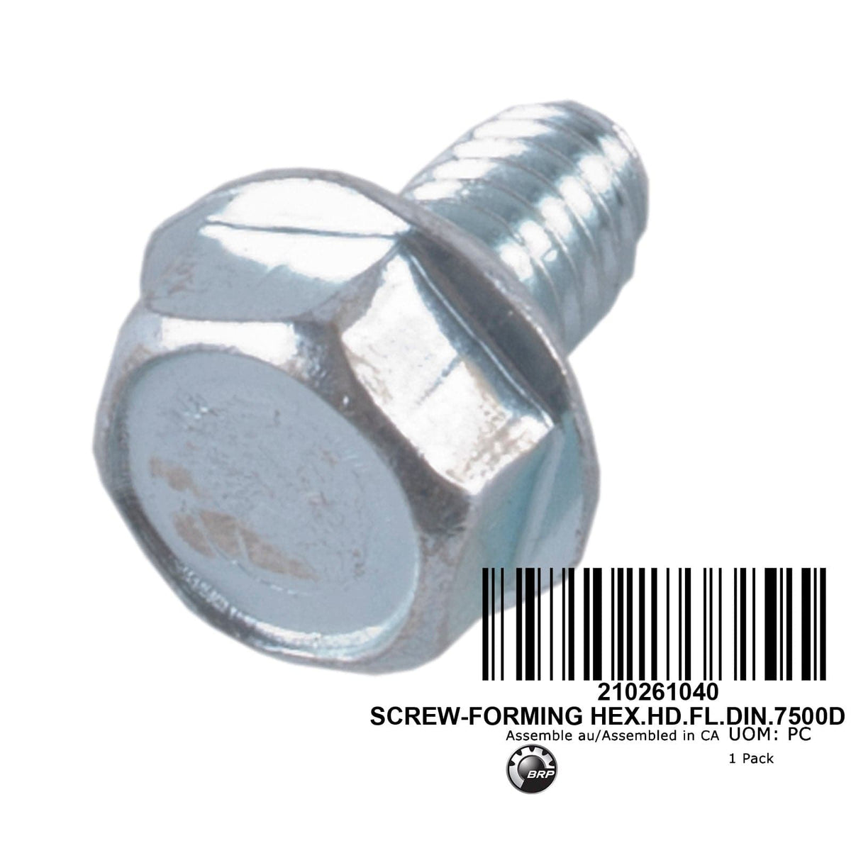 SCREW-FORMING HEX.HD.FL.DIN.7500D