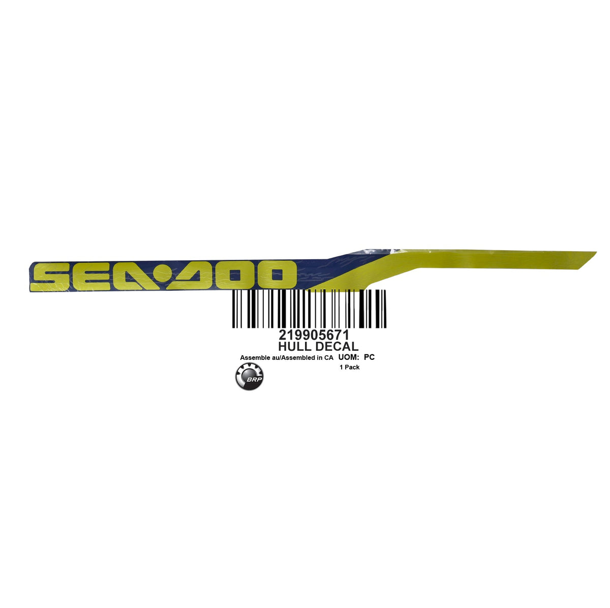 SEA-DOO HULL DECAL LEFT