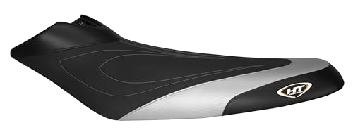 Hydro-Turf Premier Seat Cover compatible with Sea-Doo 04-11 RXP-X (black/Silver)