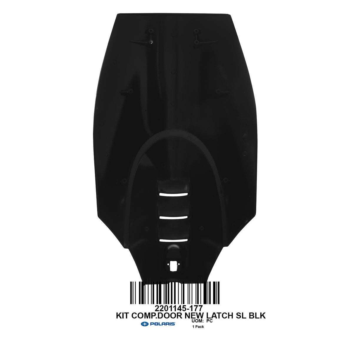 KIT COMP.DOOR NEW LATCH SL BLK