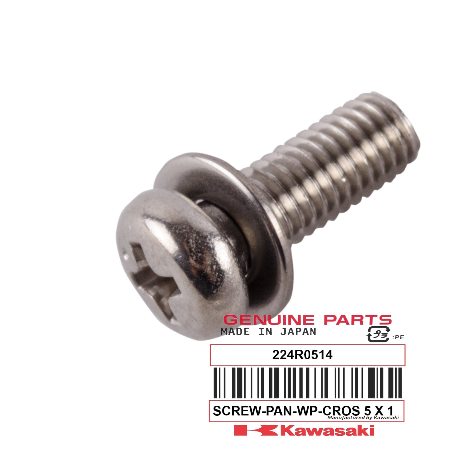 224R0514 SCREW-PAN-WP-CROS 5 X 1