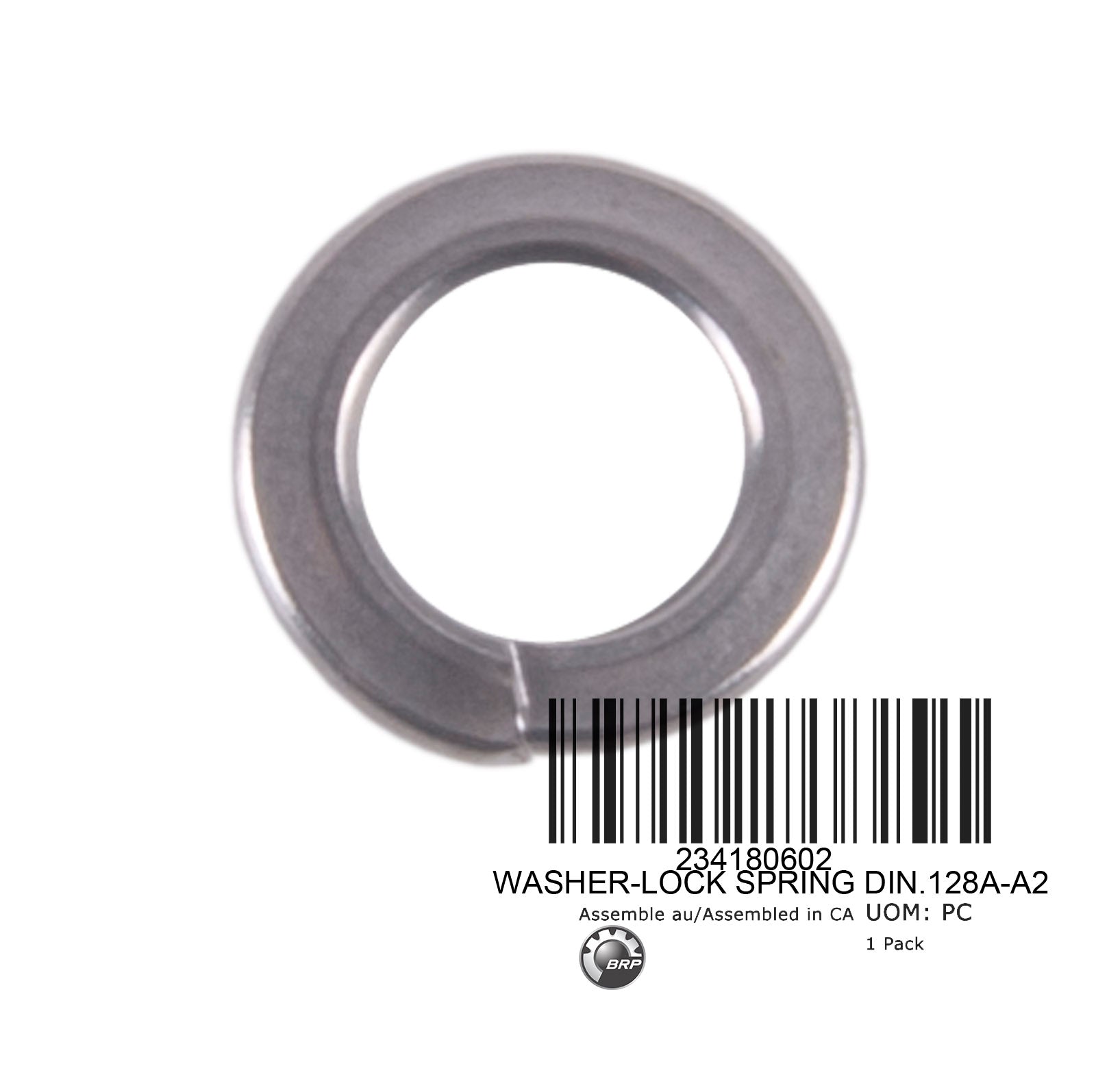 WASHER-LOCK SPRING DIN.128A-A2