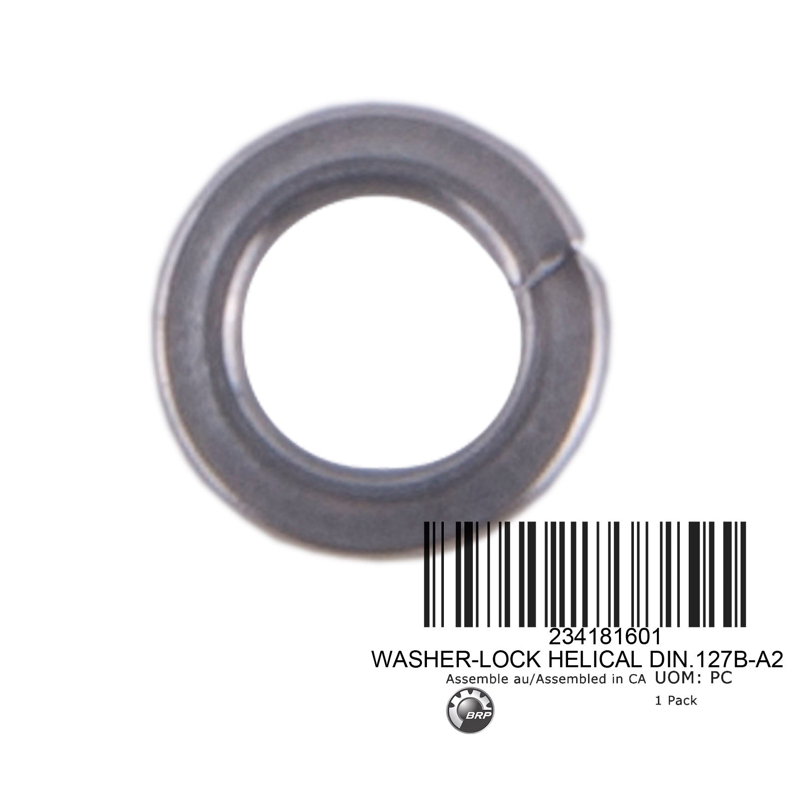 WASHER-LOCK HELICAL DIN.127B-A2 SS NOTE