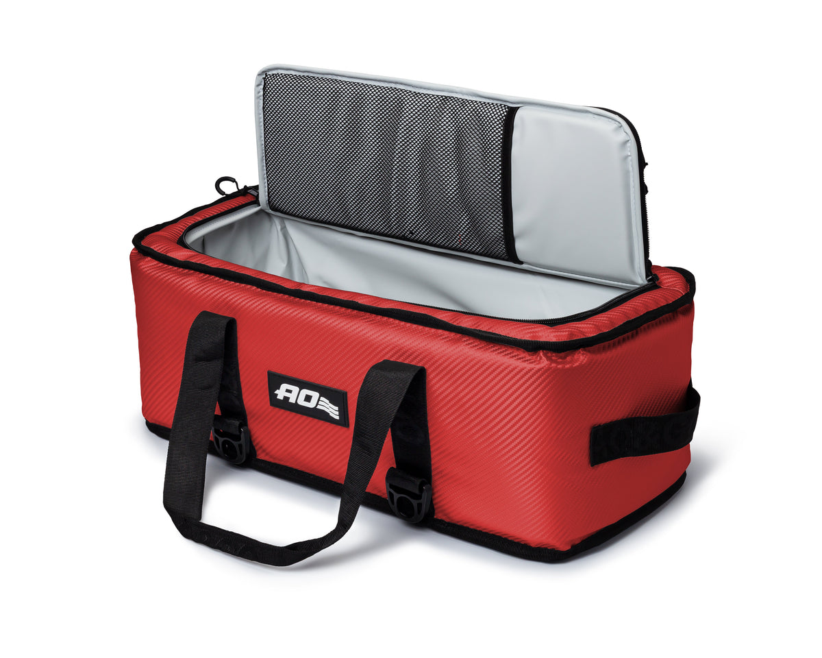 24 Can Carbon Stow-N-Go Cooler - Lava Red