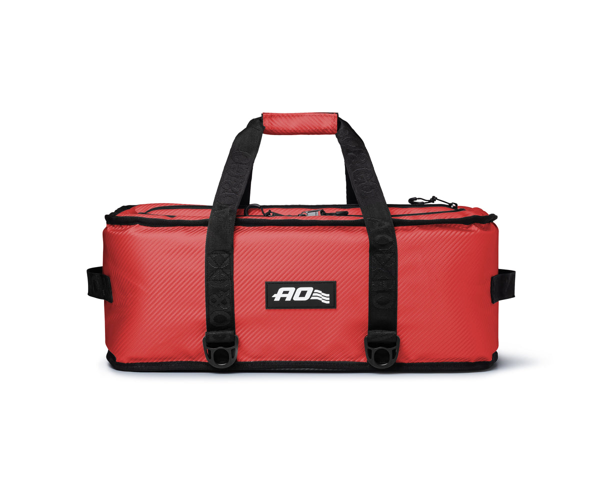 24 Can Carbon Stow-N-Go Cooler - Lava Red