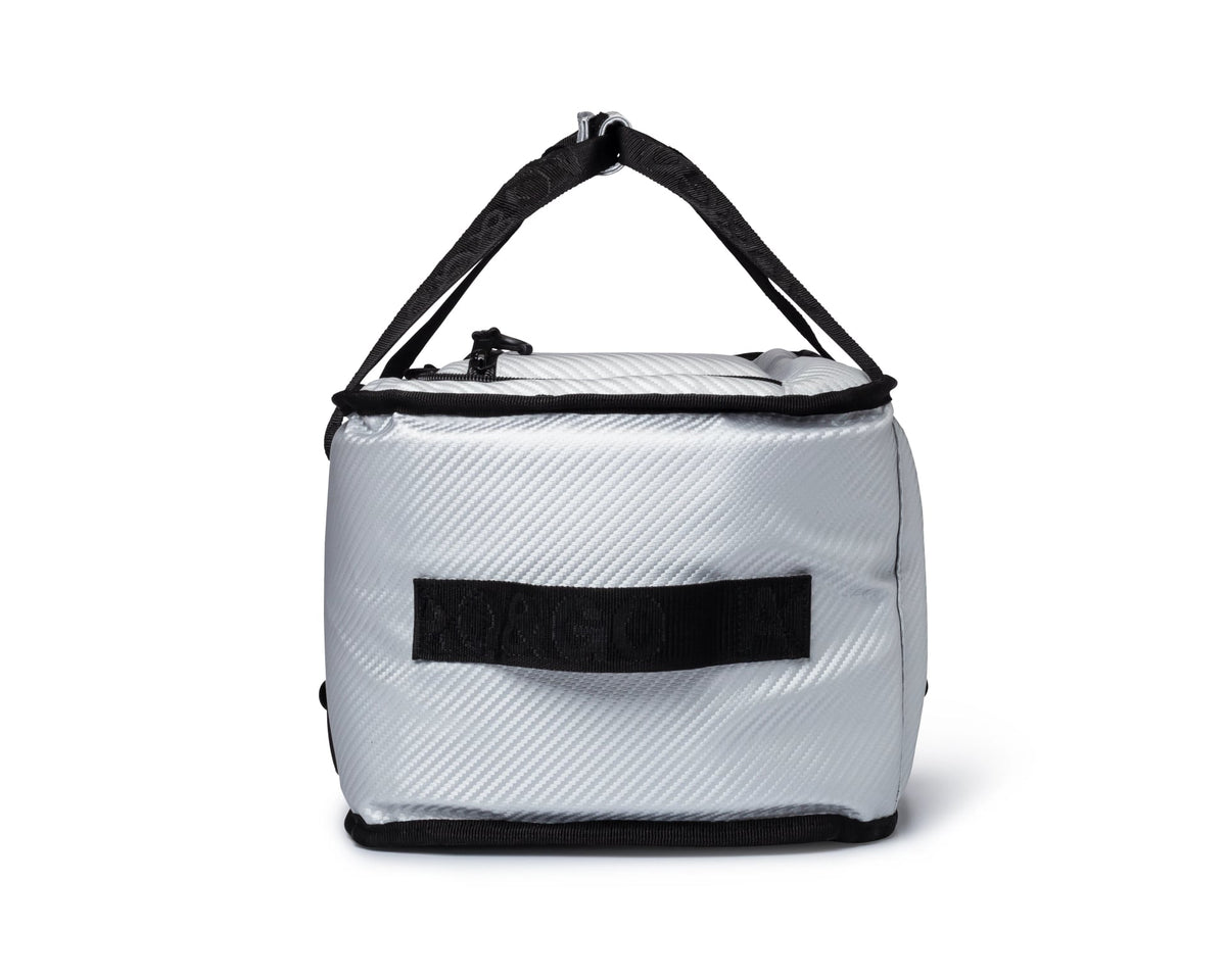 24 Can Carbon Stow-N-Go Cooler - Silver