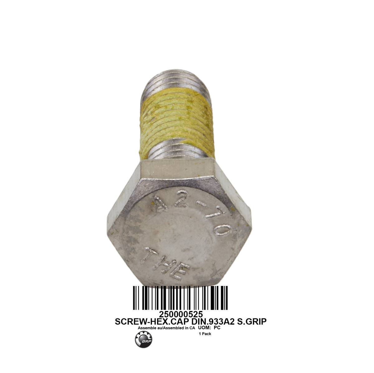 SCREW-HEX.CAP DIN.933A2 S.GRIP