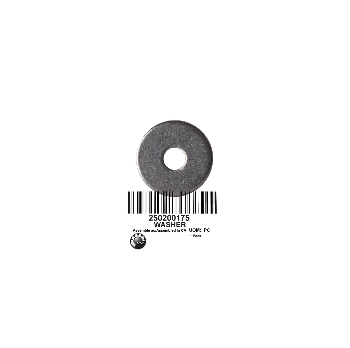 WASHER-FLAT ST S. M8 NOTES