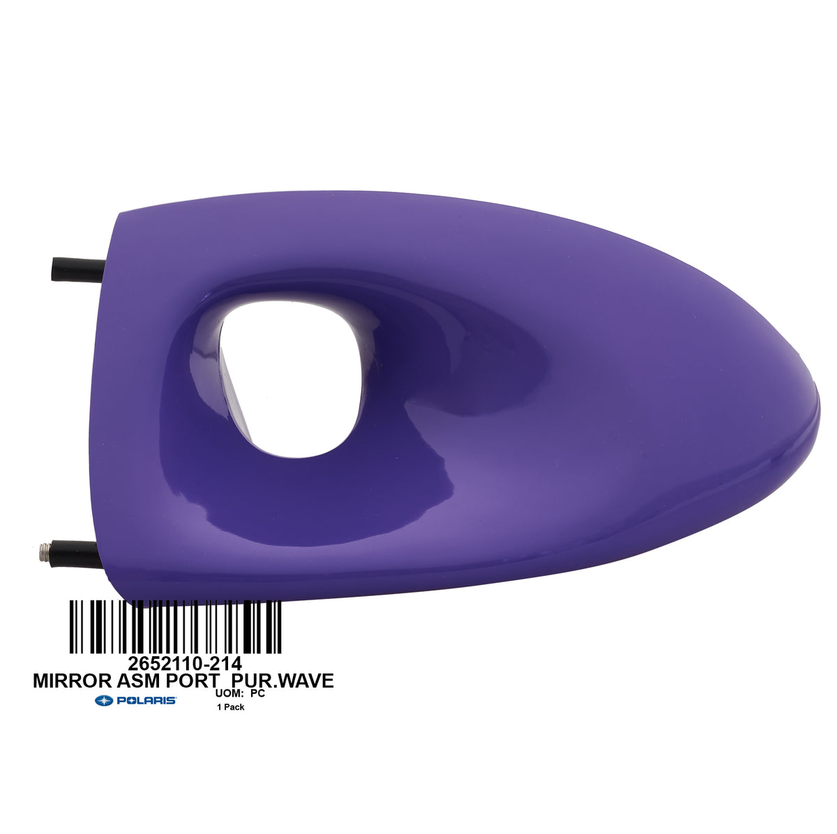 MIRROR ASM PORT PUR.WAVE