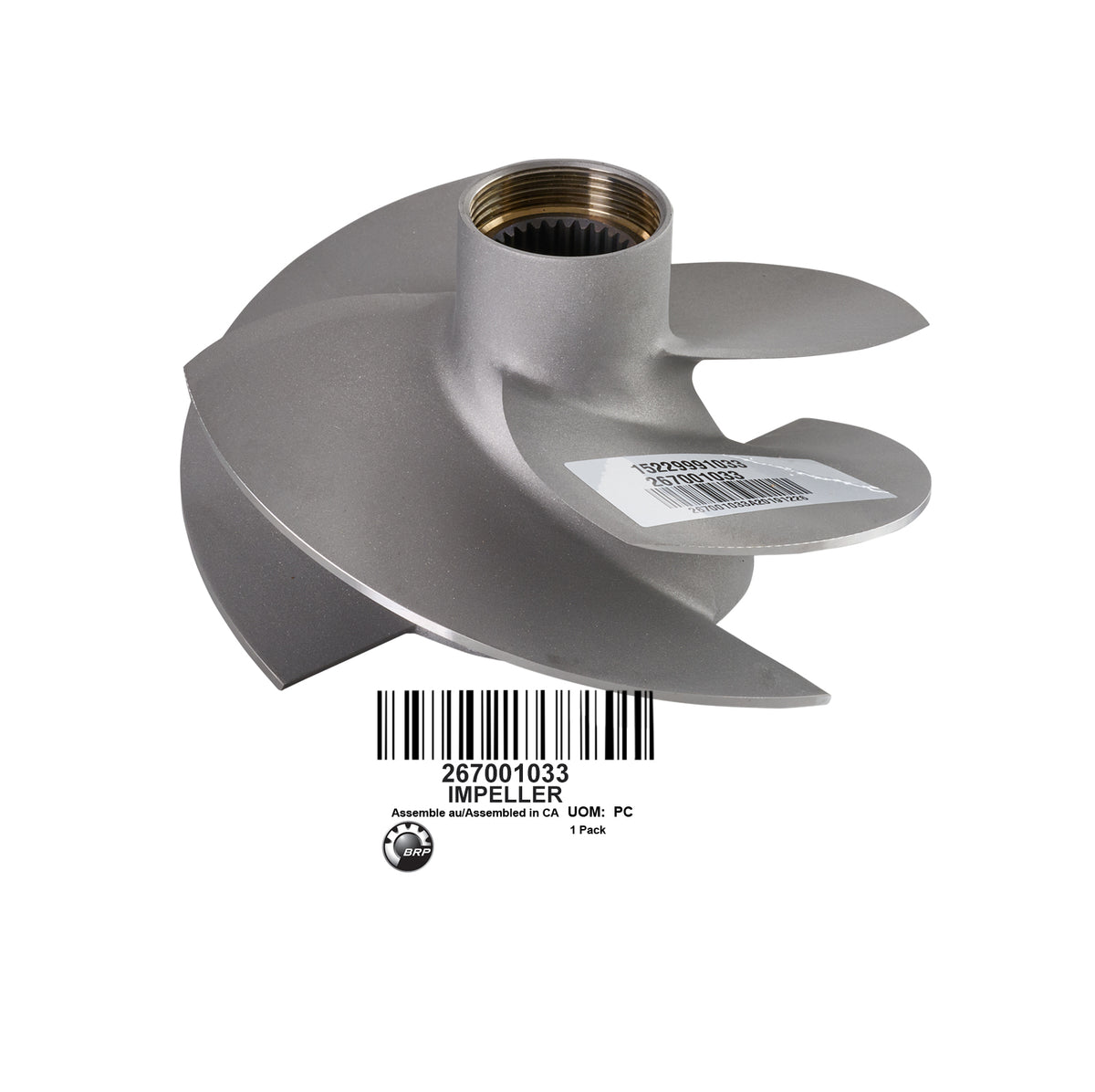 STAINLESS IMPELLER ASSY