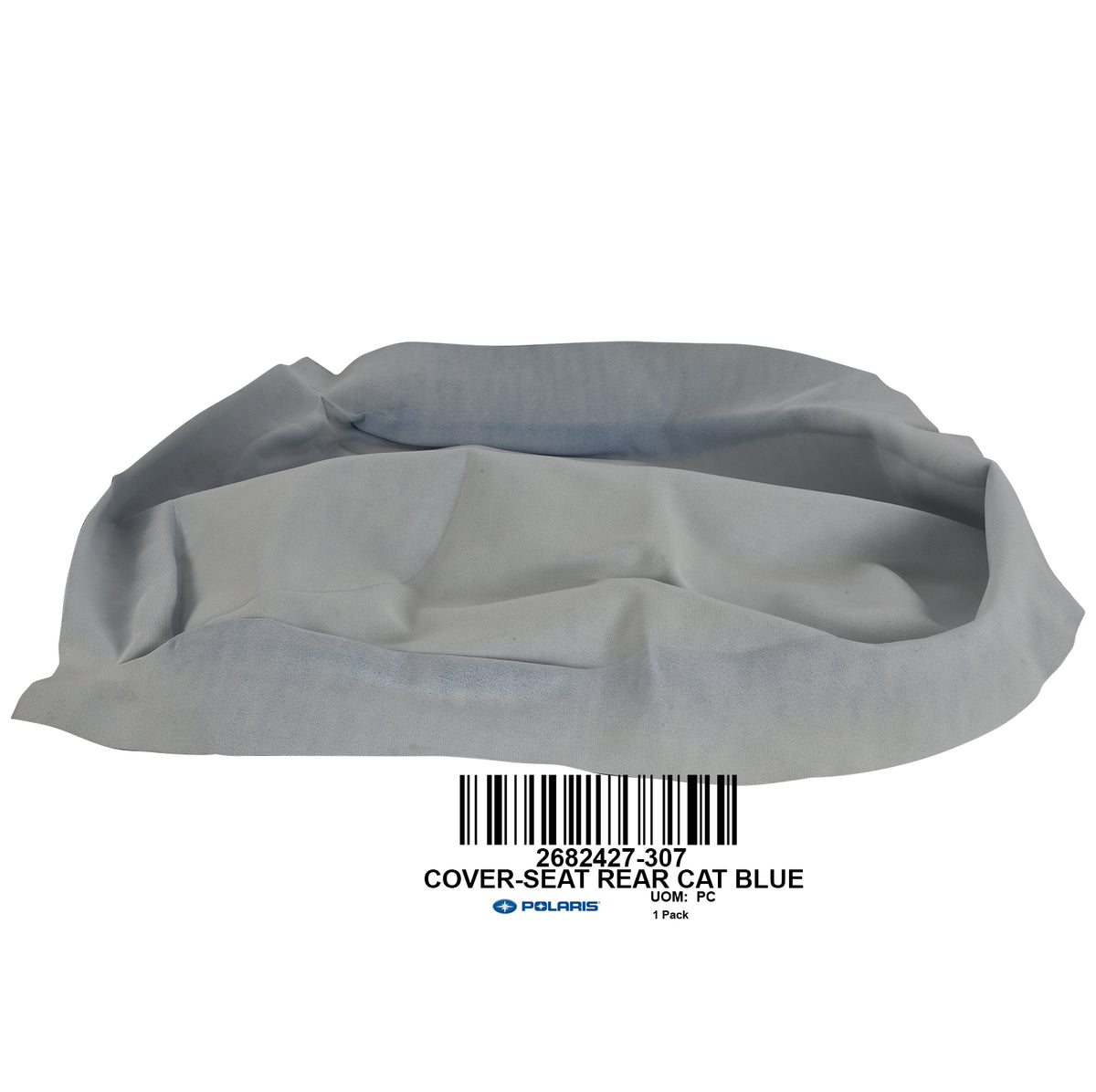 COVERSEAT REAR CAT BLUE