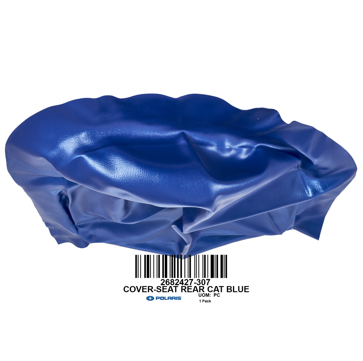 COVERSEAT REAR CAT BLUE
