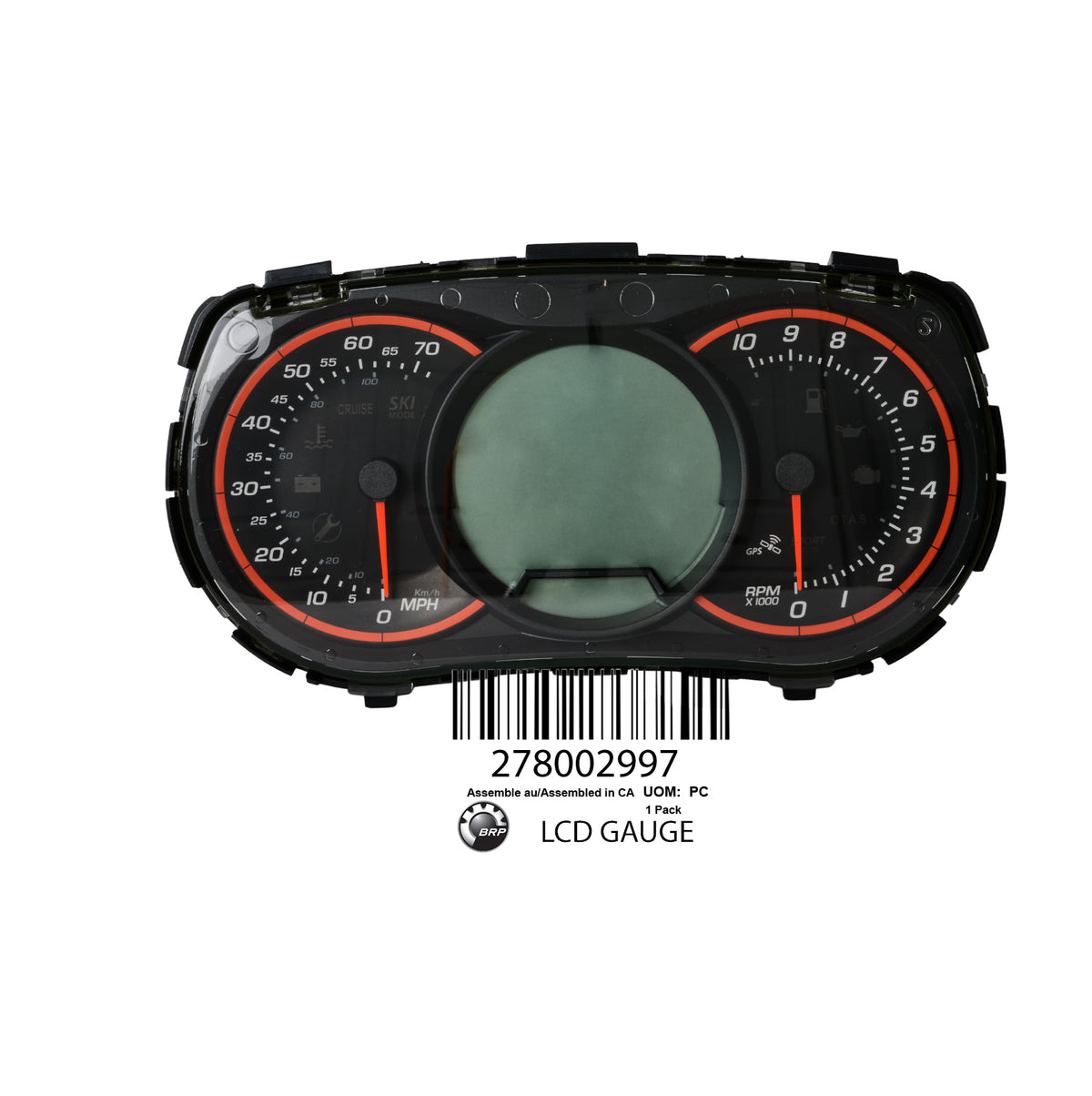 278002997 LCD GAUGE