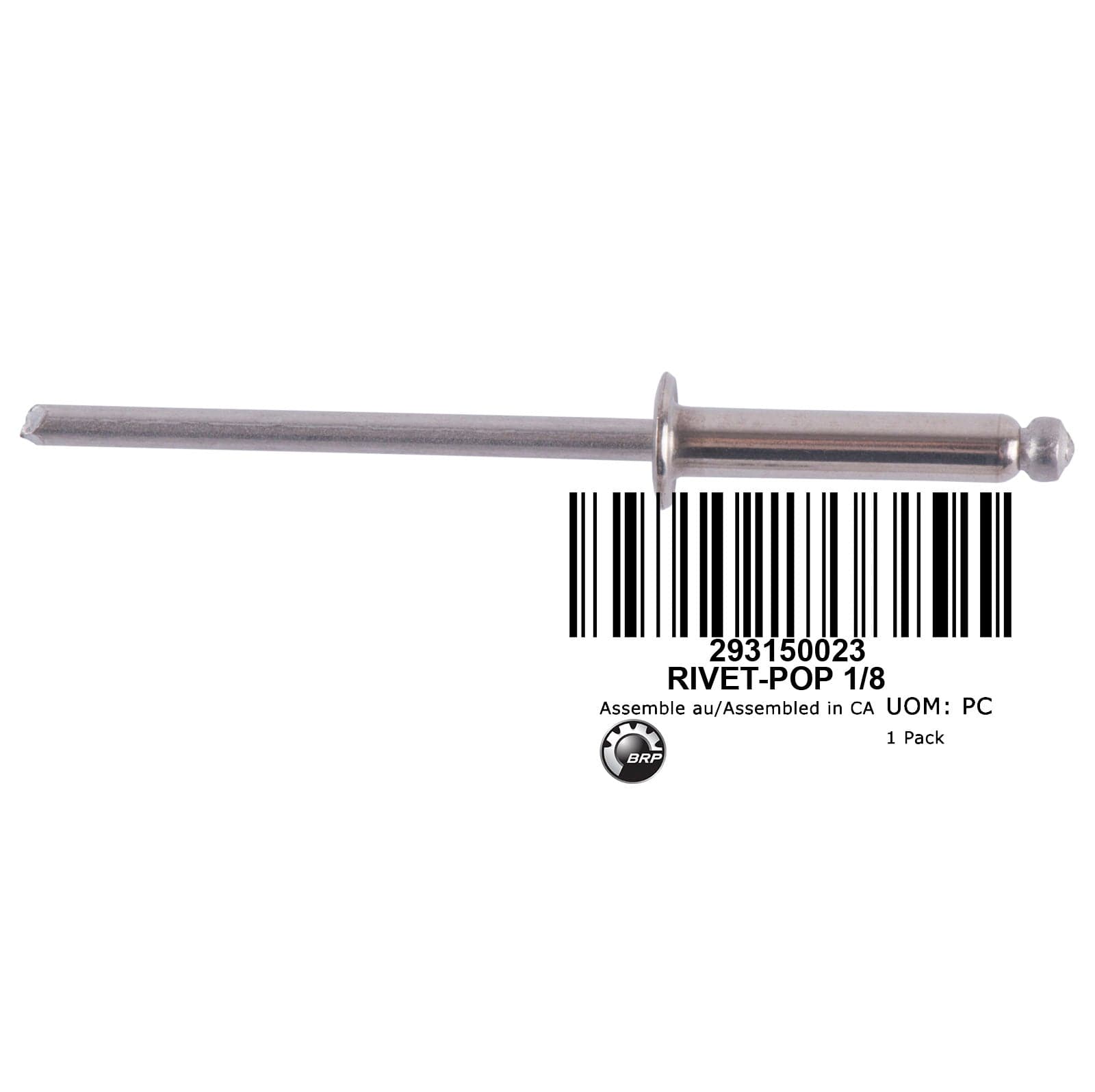 293150023 RIVET-POP 1/8