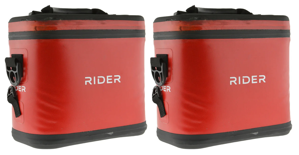 Rider PWC Coolers Jet Ski Coolers Set of 2 Black/Green RC101
