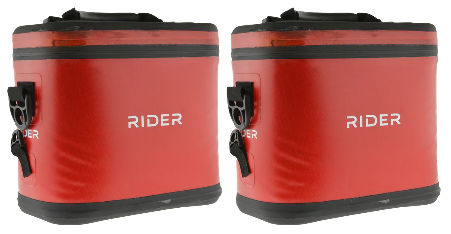 Rider PWC Coolers Jet Ski Coolers Set of 2 Black/Green RC101