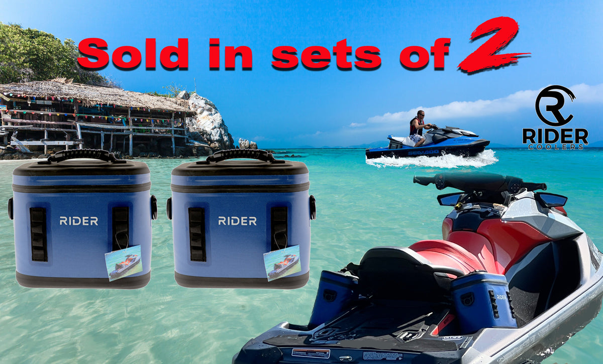 Rider PWC Coolers Jet Ski Coolers Set of 2