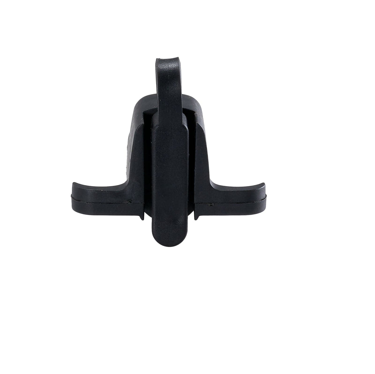 6/7-Pole Round to 4 Flat Trailer Adapter with Dust Cover